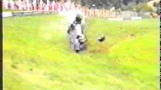 De Cesaris Crashes At Austria 1985