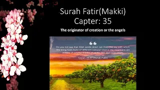 Summary of Surah Fatir   Chapter 35
