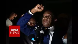 Zimbabwe's Mnangagwa: I was going to be eliminated - BBC News