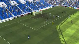 Leicester vs Cardiff - Naughton Goal 21 minutes