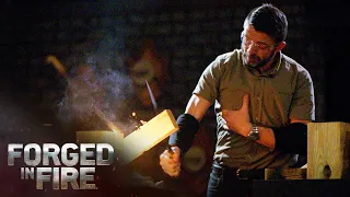 Honoring Heroes! Tactical Knife Made From Rescue Tools | Forged in Fire