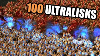 Surely 70 Immortals can take 100 Ultralisks?