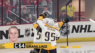 NHL 22 Season mode Gameplay: Nashville Predators vs Arizona Coyotes - (Xbox Series X) [4K60FPS]