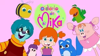Abertura "O Diário de Mika" - Disney Junior
