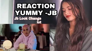INDIAN GIRLS REACTION - JUSTIN YUMMY SONG