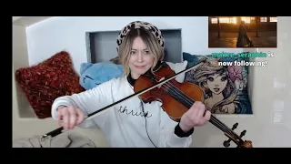 Lindsey Stirling trying to play WALTZ 💖 - Twitch Livestream