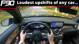 2020 Mercedes GLC 63s AMG Coupe - POV Drive - Day