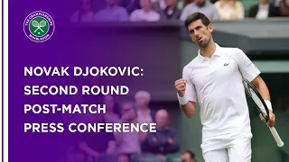 Novak Djokovic Second Round Press Conference | Wimbledon 2021