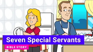 🟡 BIBLE stories for kids - Seven Special Servants (Primary Y.A Q3 E5) 👉 #gracelink