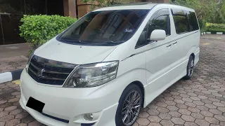 Toyota Alphard MNH15 transforming PFL to NFL