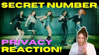 SECRET NUMBER "PRIVACY" Performance Video | REACTION!! 🤫