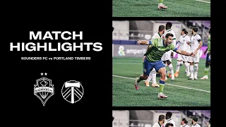 HIGHLIGHTS: Seattle Sounders FC vs. Portland Timbers | October 22, 2020