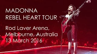 Madonna - Rebel Heart Tour - Rod Laver Arena, Melbourne, 13 March 2016. MADONNA TOUCHED ME!!