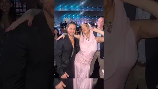 Rihanna with King Khan and other Celebs at Anant Ambani's pre wedding function #shorts