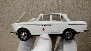 Москвич 412 медпомощь производства СССР автолегенды в коллекционном состоянии