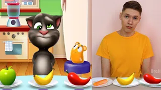 Talking Tom Eating - Repeat After Talking Tom Challenge [Part 10]