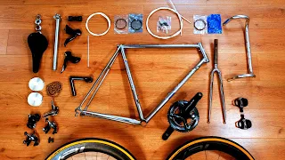 DREAM BUILD BIKE  - vintage bianchi  - road bike restoration project