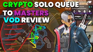Crypto Main Master SOLO QUEUE RANK VOD Review |  Apex Legends Season 18