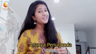 ANANYA PENUGONDA (VIRGINIA ) | Please join Telugu Musical Night Supporting Orphans July 31, 7 PM ET