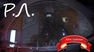 "Реакции Летсплейщиков" на Внезапное Появление Чужого в Финале Alien:Isolation