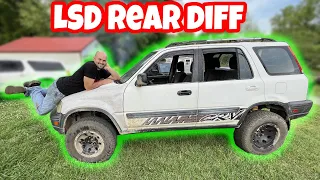 Installing a "LSD" into the rear diff of my Honda CRV | CR-Yeeter differential RD1