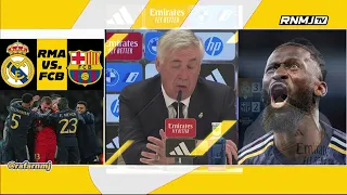 ANCELOTTI Rueda de prensa hoy post #realmadridbarcelona (22/04/2024)