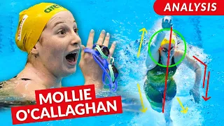 The Fastest Woman In History: Mollie O’Callaghan WORLD RECORD 200 Freestyle Stroke Analysis