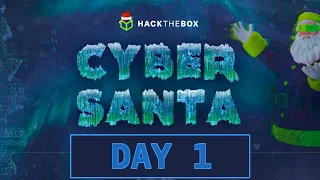 Day 1 - HTB Cyber Santa CTF: HackTheBox Capture The Flag 2021 (beginner friendly)