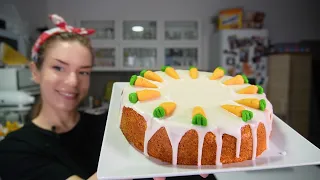 Prolećna sočna torta od šargarepe - Aargauer Rüeblitorte - Swiss Carrot cake