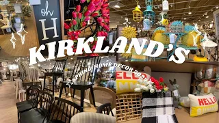 KIRKLAND'S SPRING HOME DECOR & FURNITURE 2024 | 2024 KIRKLAND'S SHOP WITH ME