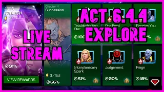 need to finish Act6 already exploration 6.4.4(unit man is ready)/marvel contest of champions