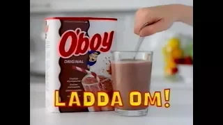 O'boy chokladdryck  TV3 reklam    30 Aug 1998