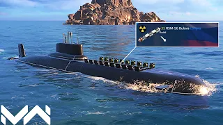 RF Dmitry Donskoy - The Biggest Submarine in World. - Modern Warships Gameplay