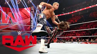 FULL MATCH – Cody Rhodes vs. Shinsuke Nakamura – Street Fight: Raw highlight, Jan. 8, 2024