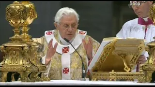 Solemnity of the Epiphany in Vatican. Mass with Pope Benedict XVI in St. Peter's Basilica [2011]