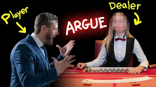 I Defend the Dealer in an Argument BTW Dealer & Player - Bankroll Challenge Part 5 - Poker Vlog #31