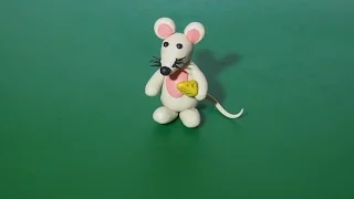 Лепка, Мышка из пластилина