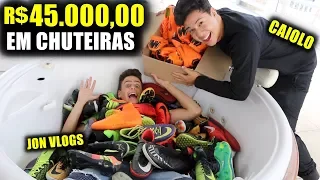 BANHEIRA DE CHUTEIRAS!!! (R$45.000,00 EM CHUTEIRAS) - NÃO FAÇA ISSO! #2