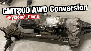 AWD Silverado Conversion! I got ALL THE PARTS