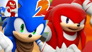 Sonic Dash2 Sonic Boom Sonic VS Knuckles -Android gameplay Walkthrough vector Updated new Character