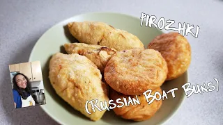 Russian Cuisine: Pirozhki (Cabbage and Onion Filled)