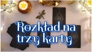 Tarot. Prosty ROZKŁAD NA 3 KARTY. Pomocny i skuteczny. Polecam!  Nauka Tarota ⭐🔮⭐