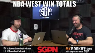 NBA Western Conference Win Totals 2020 | NBA Gambling Podcast (Ep. 105)