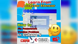 Cubase 5 can’t be installed on System with NET Framework Version Smaller Than 1.0 ( How To Fix )