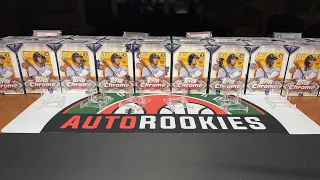 2022 Topps Chrome Baseball Full Case 20 Blaster Box Break 10/20/22