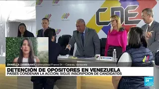 Informe desde Caracas: comenzó la inscripción de candidatos presidenciales en Venezuela