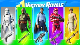 The *RANDOM* STAR WARS SKIN Challenge In Fortnite!