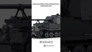 Sturmgeschütz auf Tiger (P) Ferdinand -- MOC #shorts