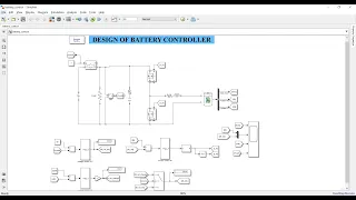 Battery controller design in Simulink