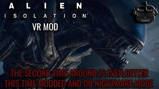 Alien Isolation VR in 4K | Second Run on Nightmare Mode | HP Reverb G2